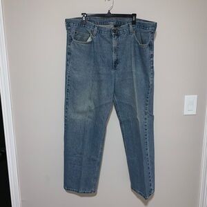 Men's Blue Jeans light blue faded glory 42x30